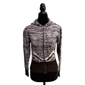 Vintage Kimlon Zip Up Sweater, Size Small